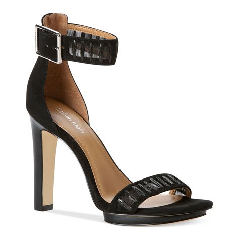 calvin klein sandal heels